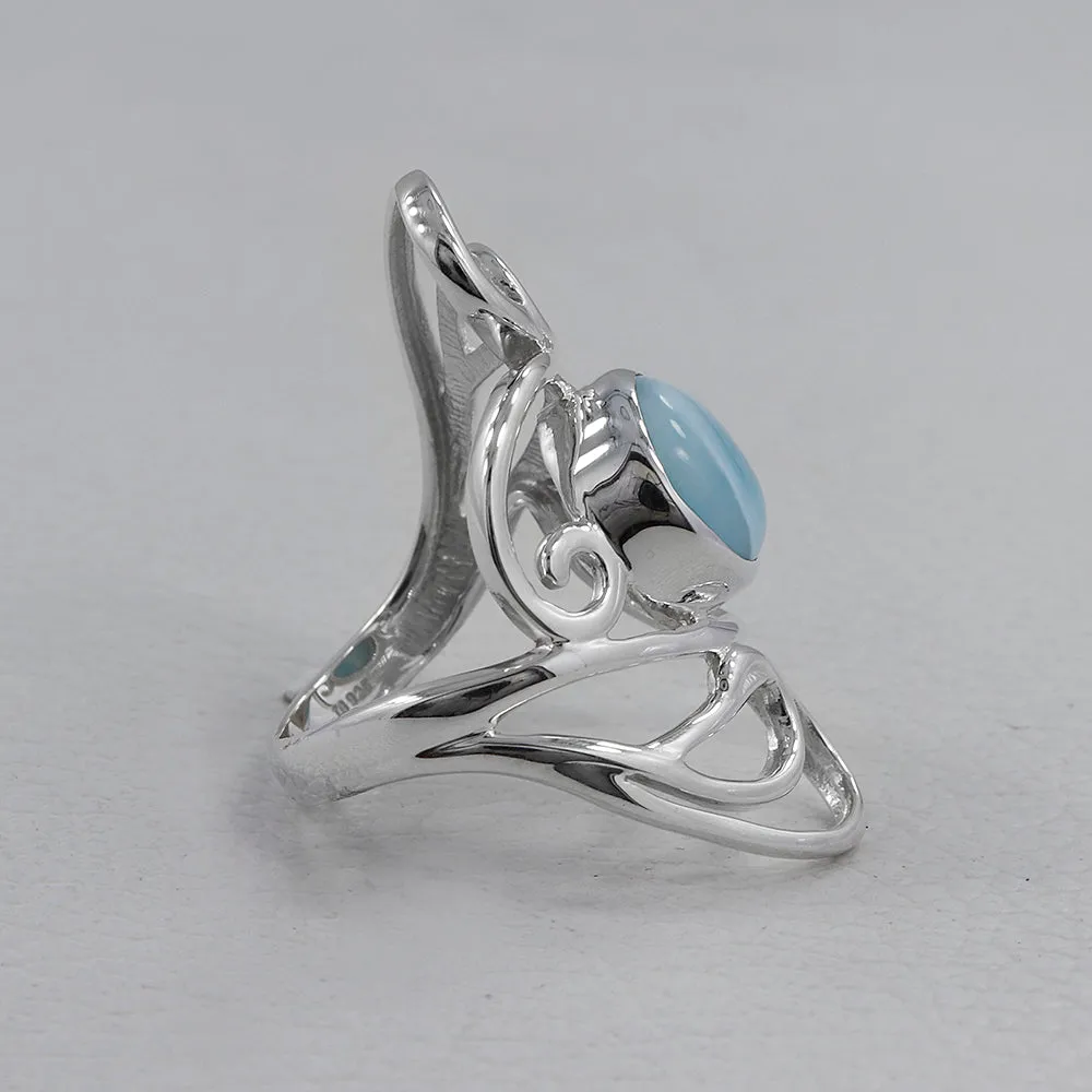 Rainbow Moonstone Designer Ring