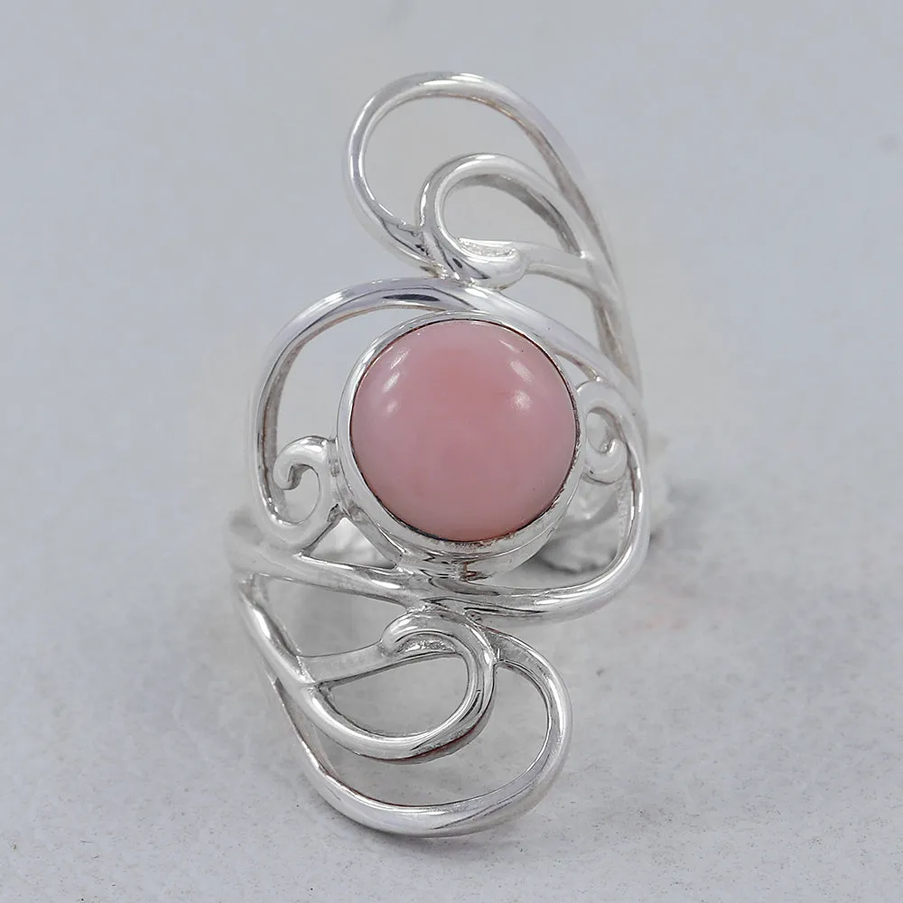 Rainbow Moonstone Designer Ring