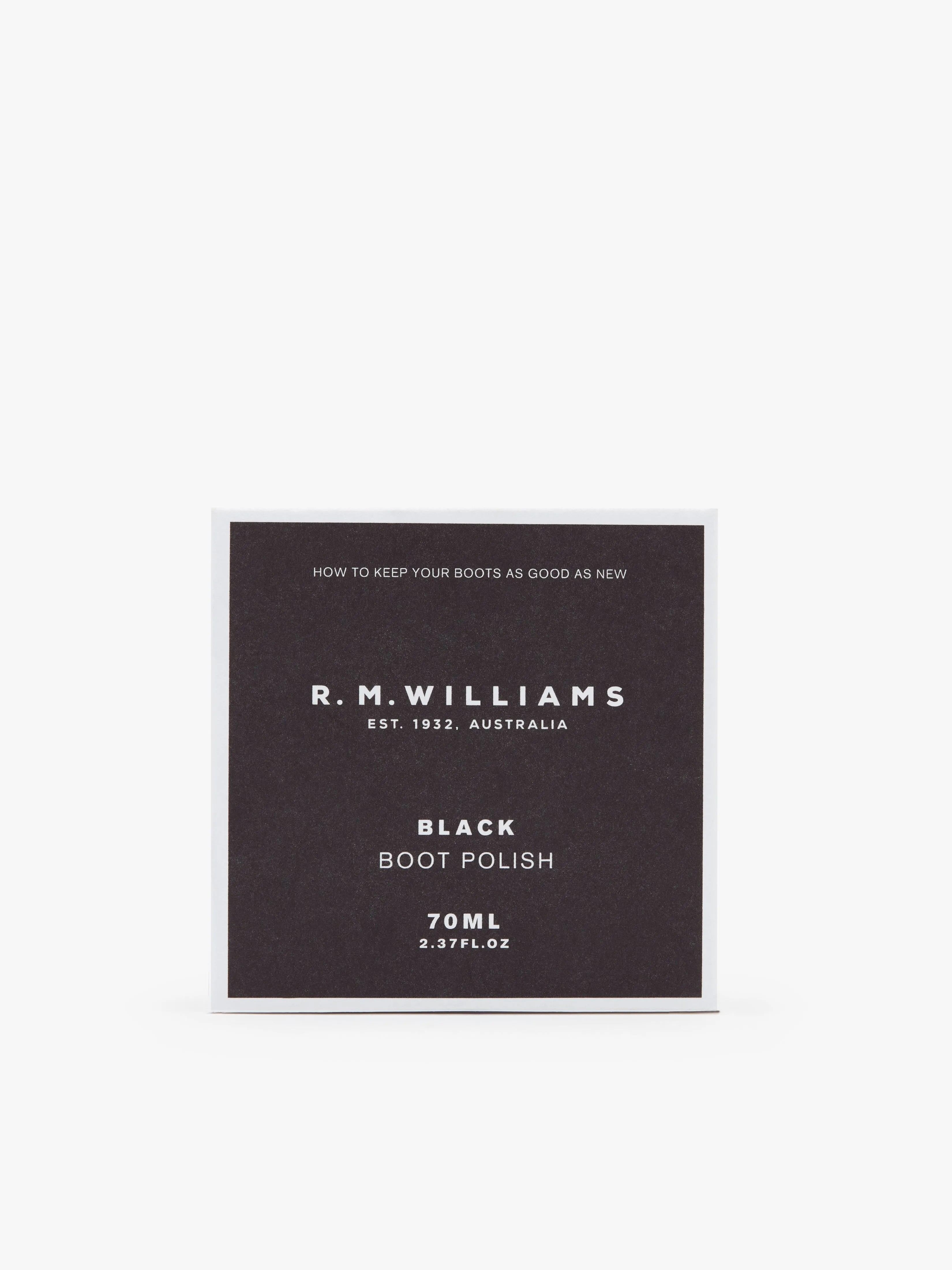 R.M. Williams Stockman's Boot Polish - Black
