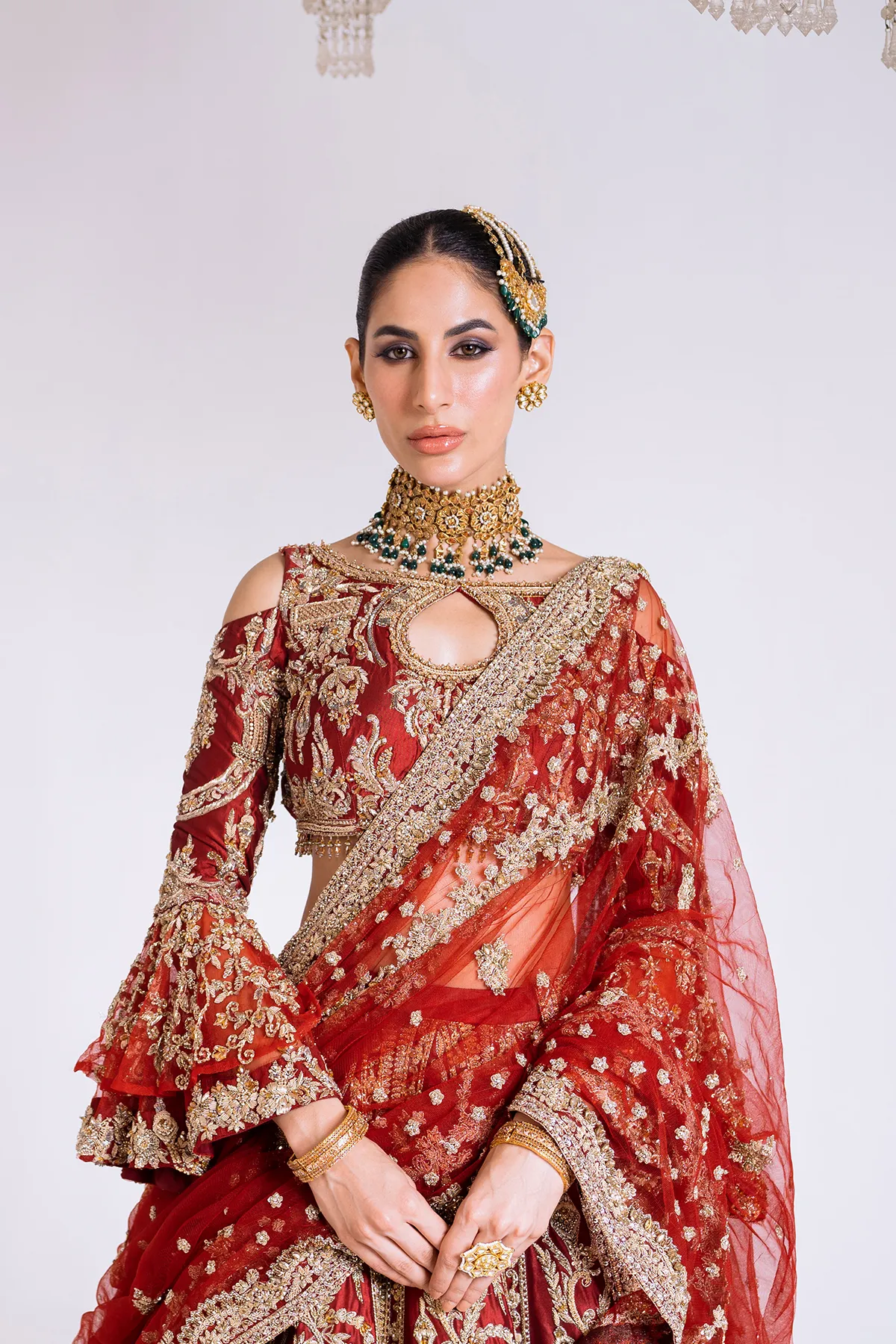 Royal Pakistani Bridal Lehenga Choli Dress for Wedding
