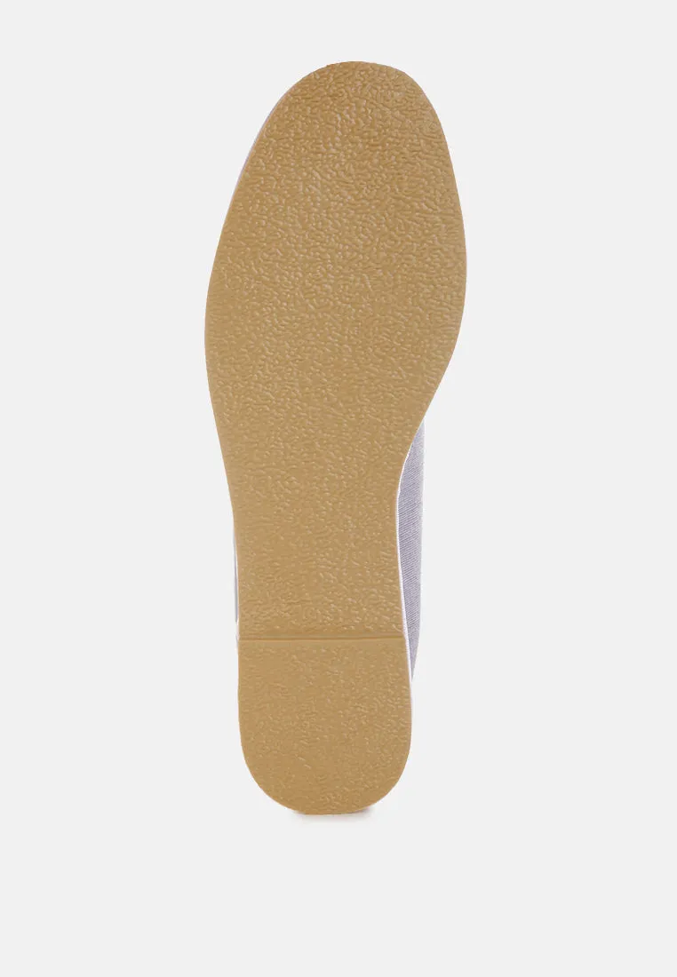 Saba Velvet Round Toe Slip-On Loafers