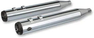 S&S Cycle 550-0693 Grand National Slip-On Muffler - 4in - Chrome