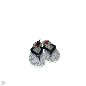Sandals Designer By Michael Kors In Blue & White, Size: 8