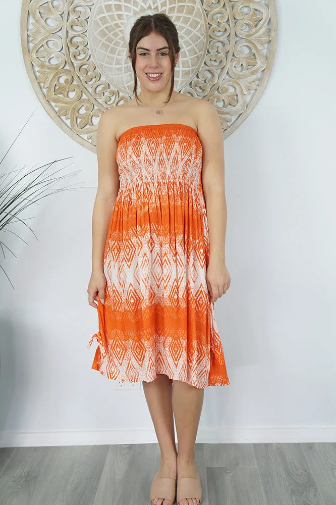 Smock Dress "Jagged"