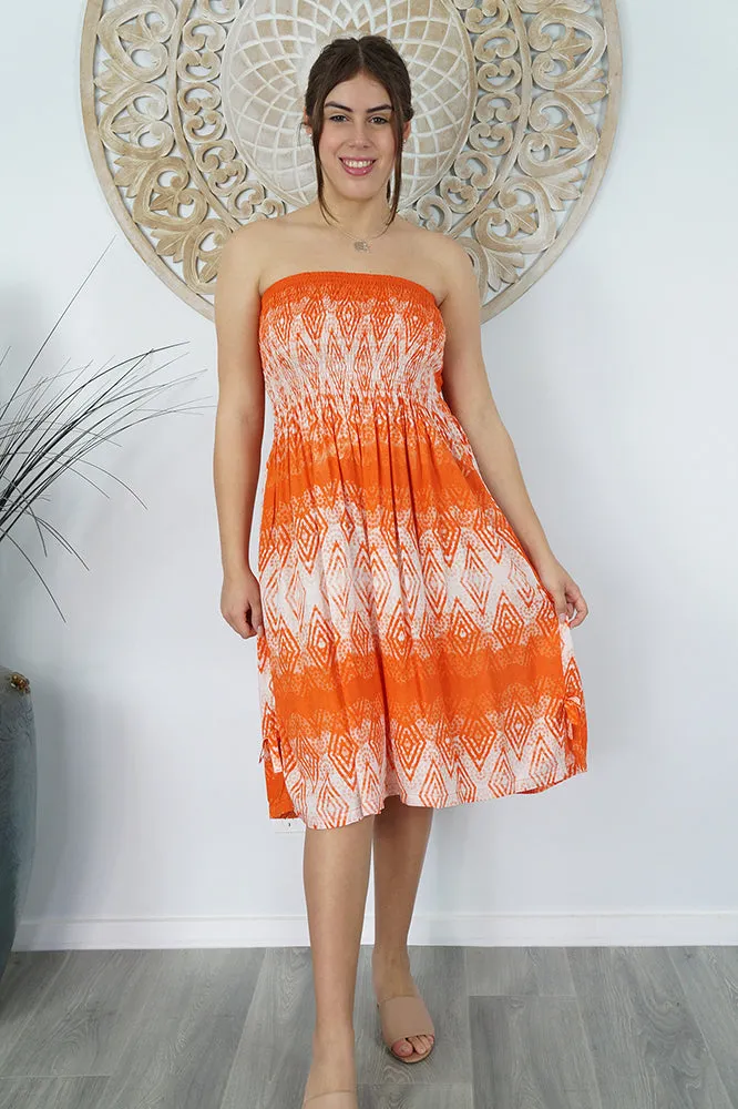 Smock Dress "Jagged"