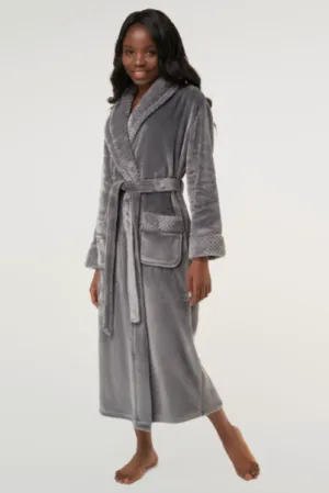 Soft Plush Fleece Women's Robe