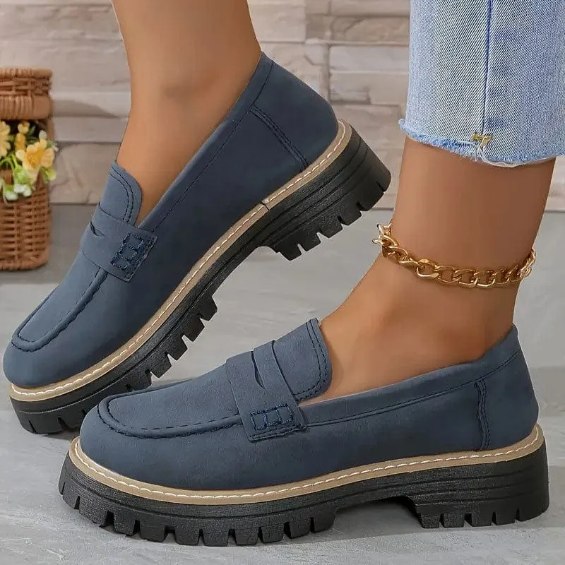 Sophia | Suede Loafers