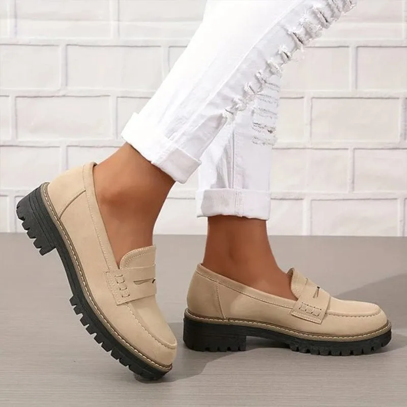 Sophia | Suede Loafers
