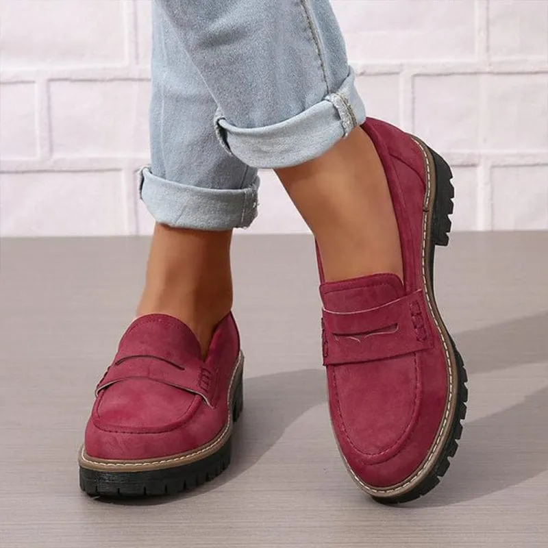 Sophia | Suede Loafers