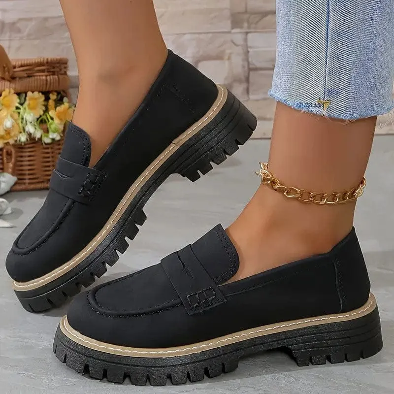 Sophia | Suede Loafers