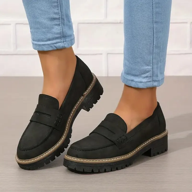 Sophia | Suede Loafers