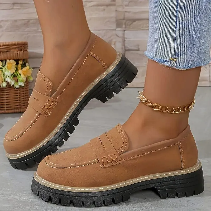 Sophia | Suede Loafers