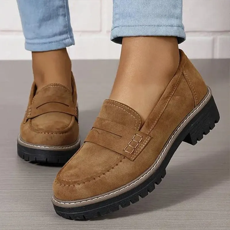 Sophia | Suede Loafers