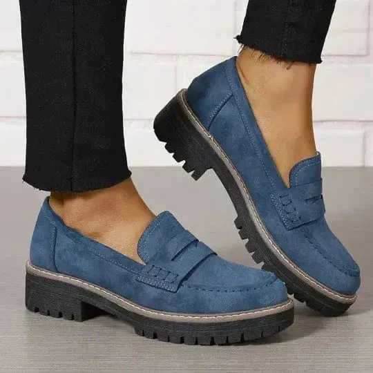 Sophia | Suede Loafers
