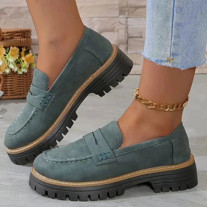 Sophia | Suede Loafers