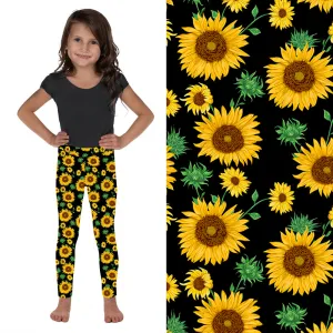 Sunflower 2 Deluxe Kids Leggings