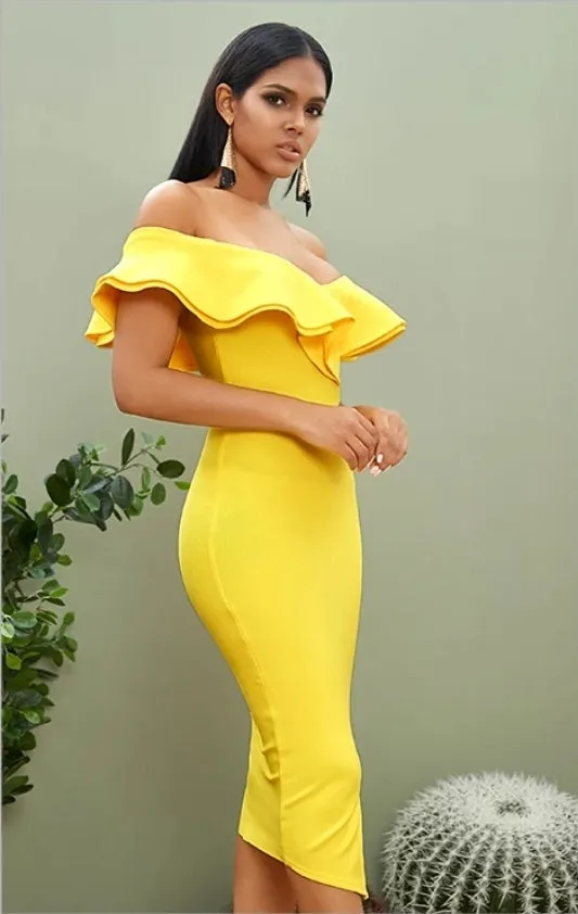 Sunshine Love Yellow Dress