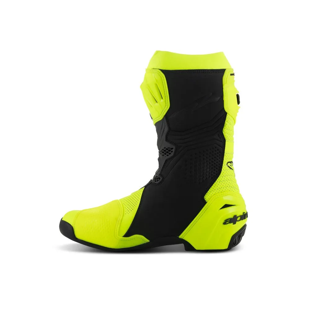 Supertech R Vented Boots Yellow Fluoro/Black 44