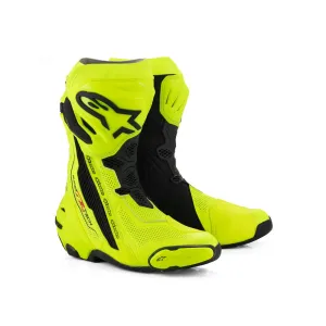 Supertech R Vented Boots Yellow Fluoro/Black 44