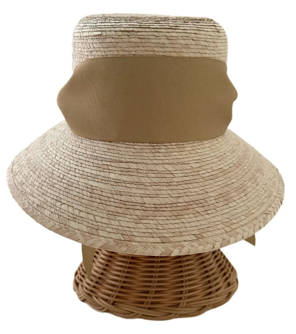 Tan/Camel Neutral Grosgrain Ribbon - Wide & Short