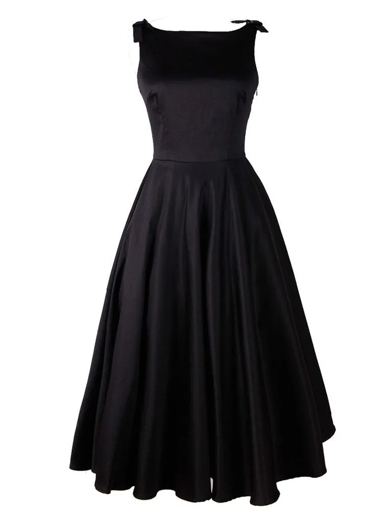 The Marvelous Mrs.Maisel Same Style Little Black Dress Set With Necklace And GLoves
