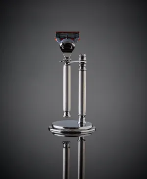 The Oslo Aluminum Shave Set