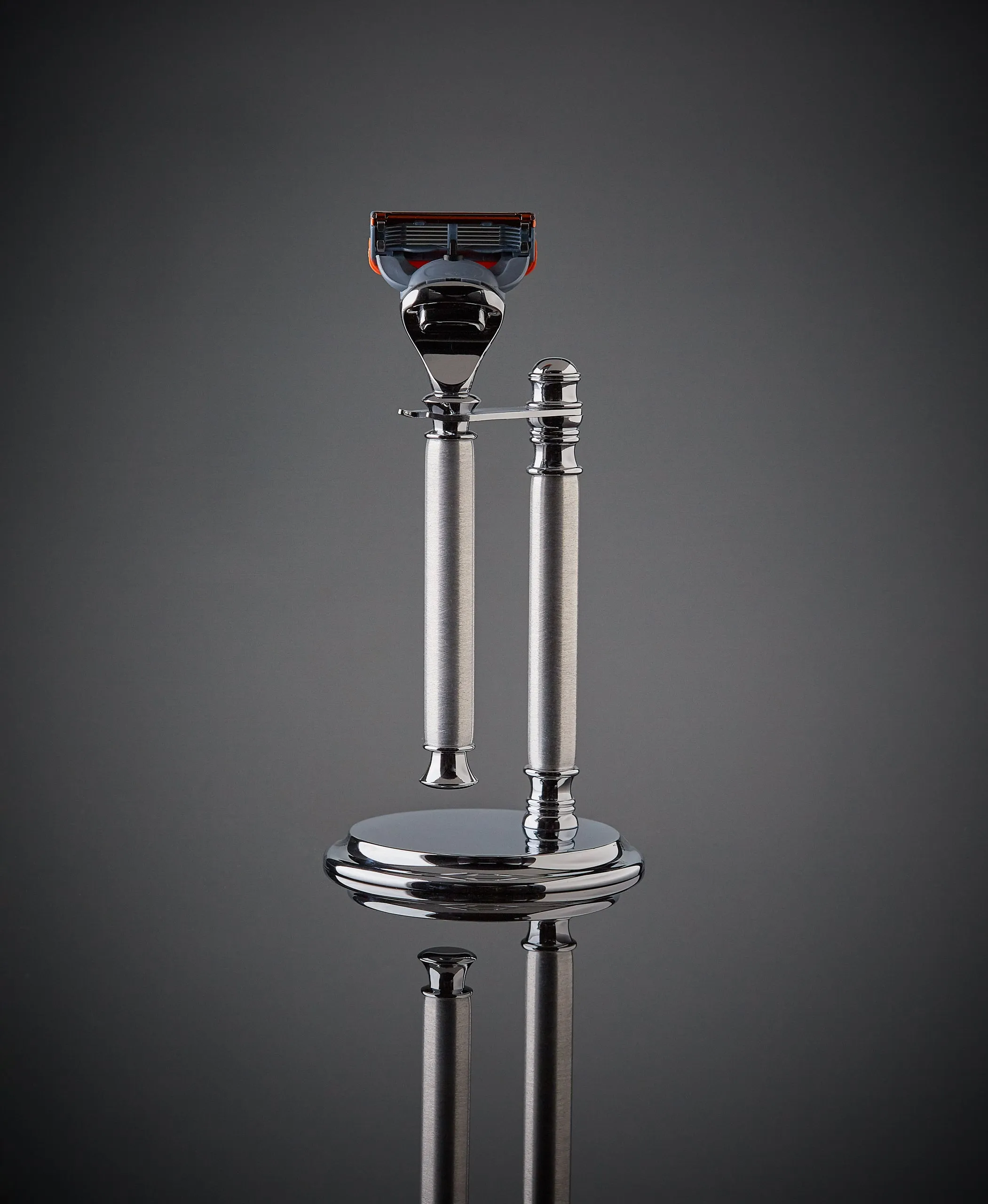 The Oslo Aluminum Shave Set
