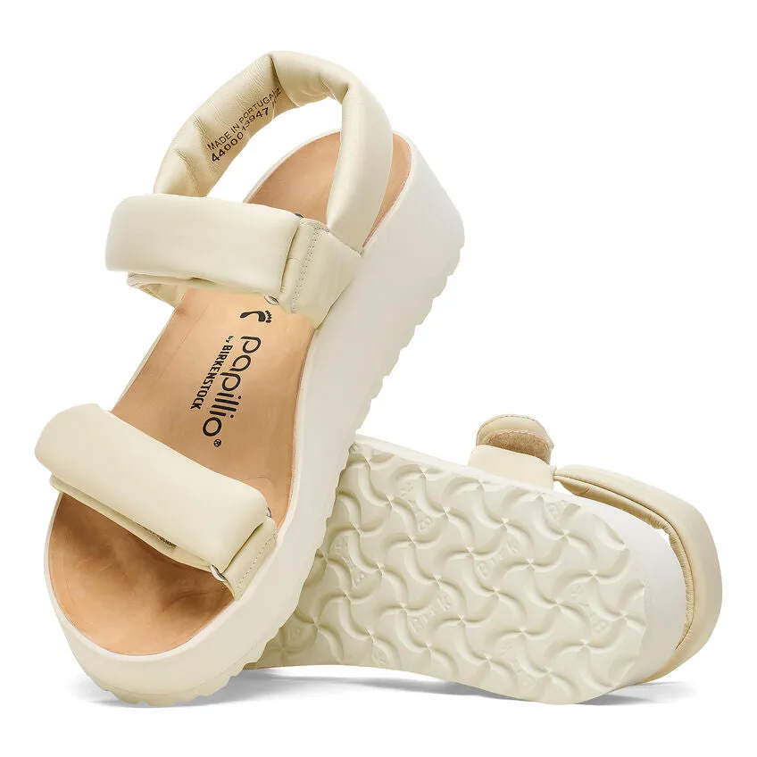 Theda - Ecru Natural Leather||Theda - Cuir naturel écru
