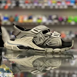 Track Sandals “Grey White Black”