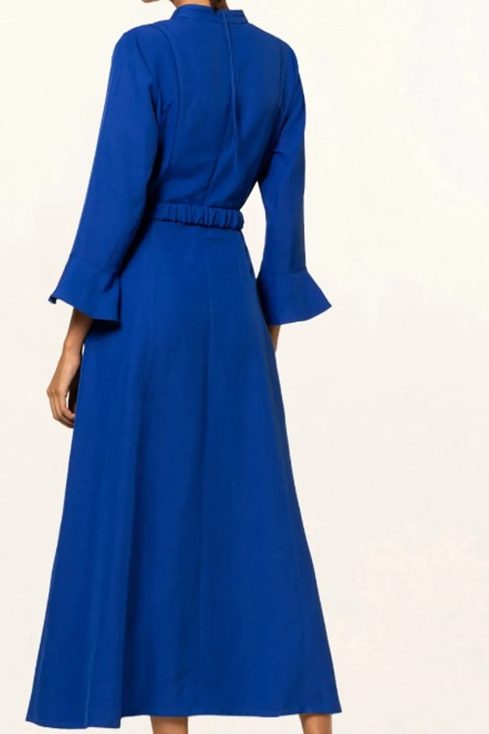 Tropical Blue Dress