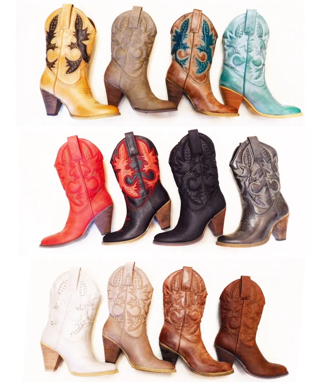 Very Volatile | Denver Cowgirl Boots Red