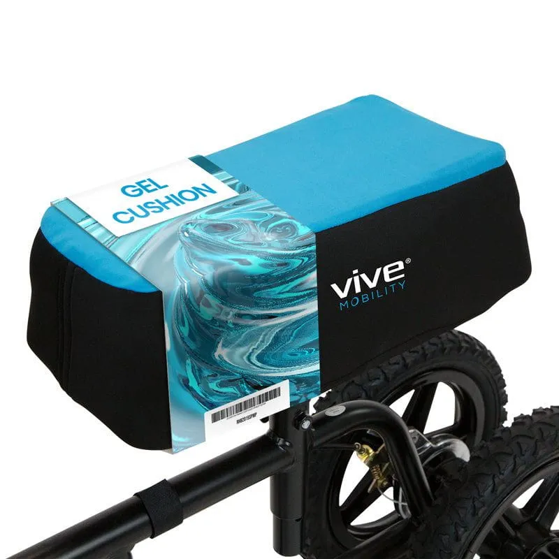 Vive Mobility Foam Knee Walker Pad with Comfort Gel