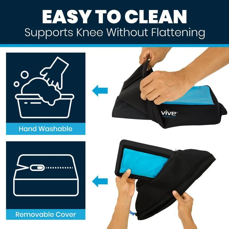 Vive Mobility Foam Knee Walker Pad with Comfort Gel