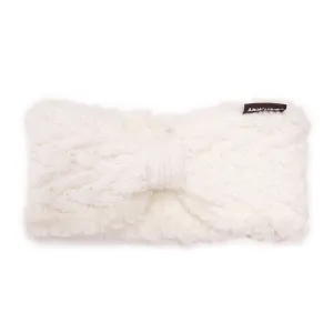 Women's Knotted Brushed Cable Headband
