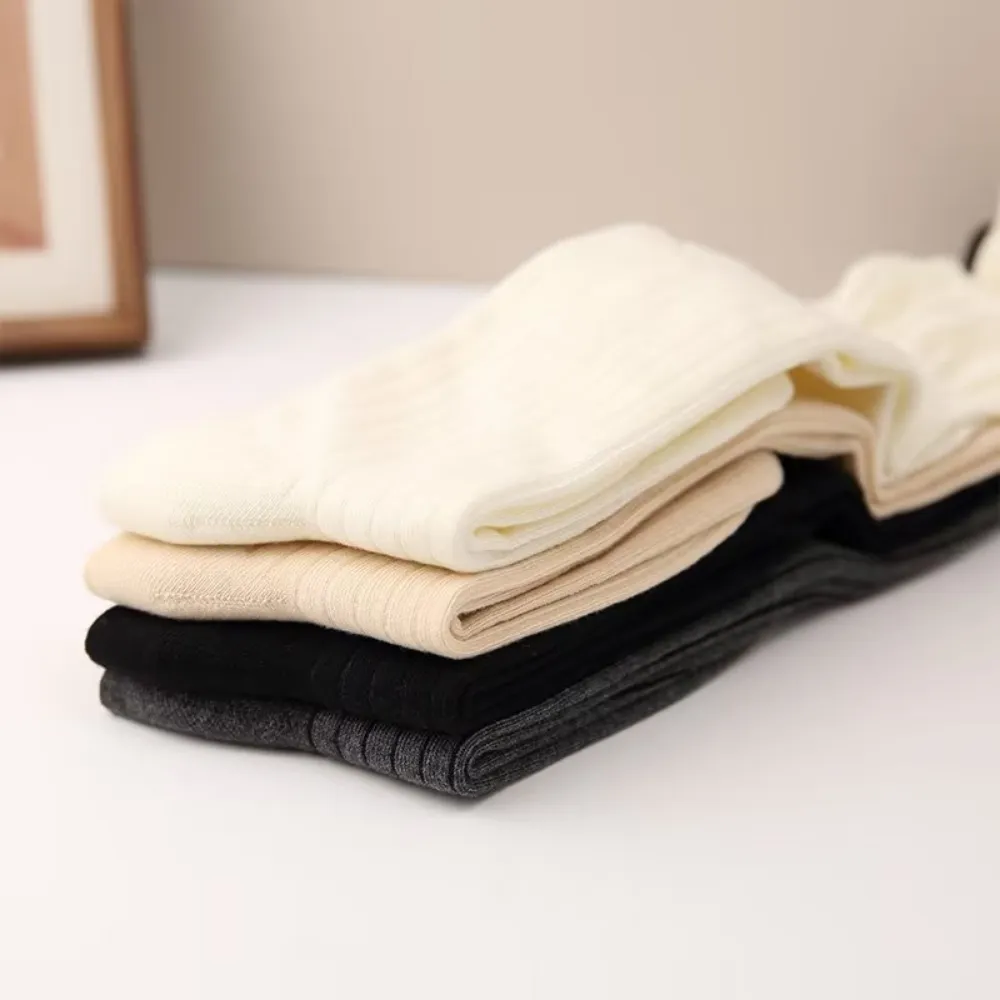 Women's Solid Color Warm Over-the-Knee Socks