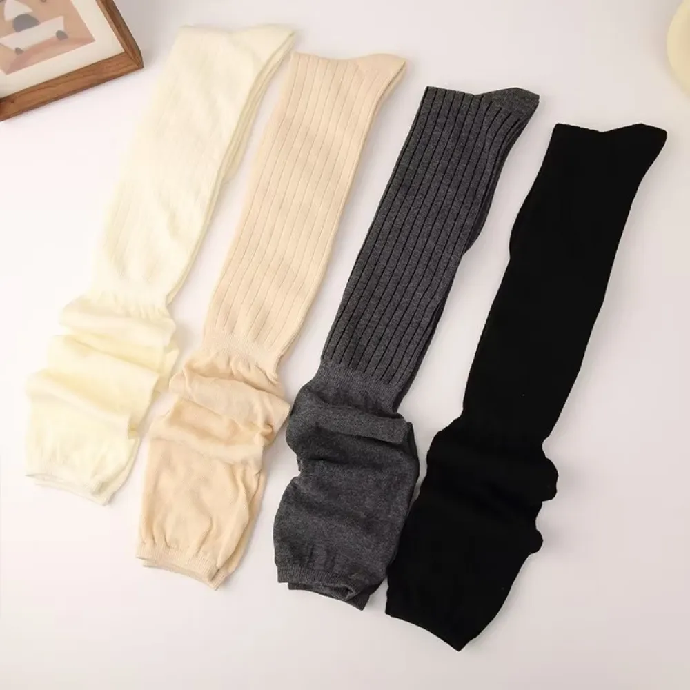 Women's Solid Color Warm Over-the-Knee Socks