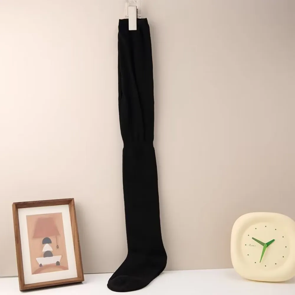 Women's Solid Color Warm Over-the-Knee Socks