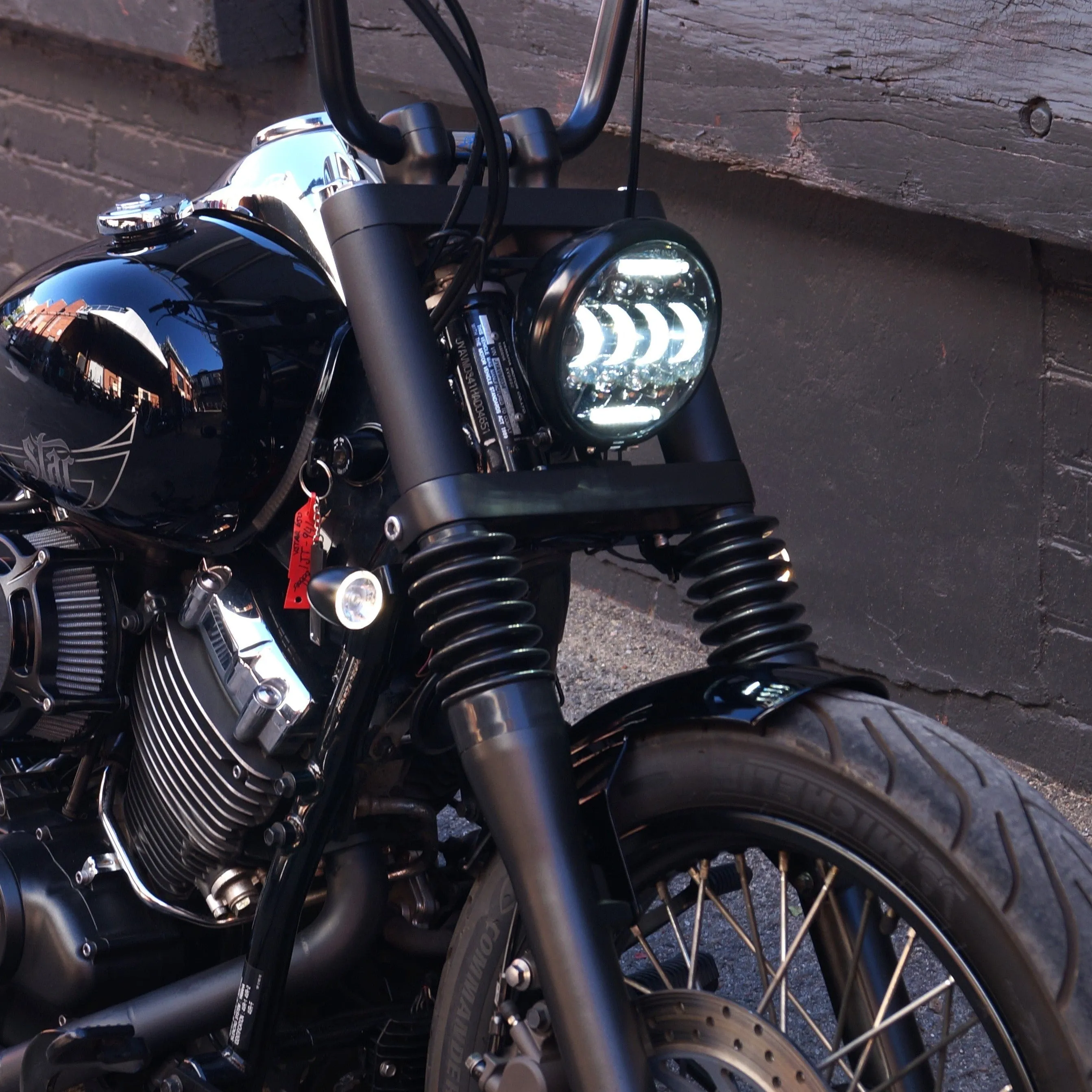 Yamaha Xvs 650 V-star BOBBER STYLE gaiters LONG